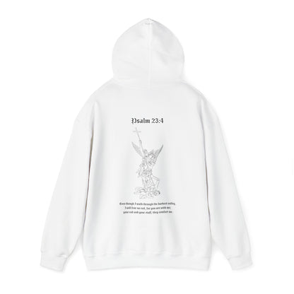 Christian Archangel Hoodie - Psalm 23:4