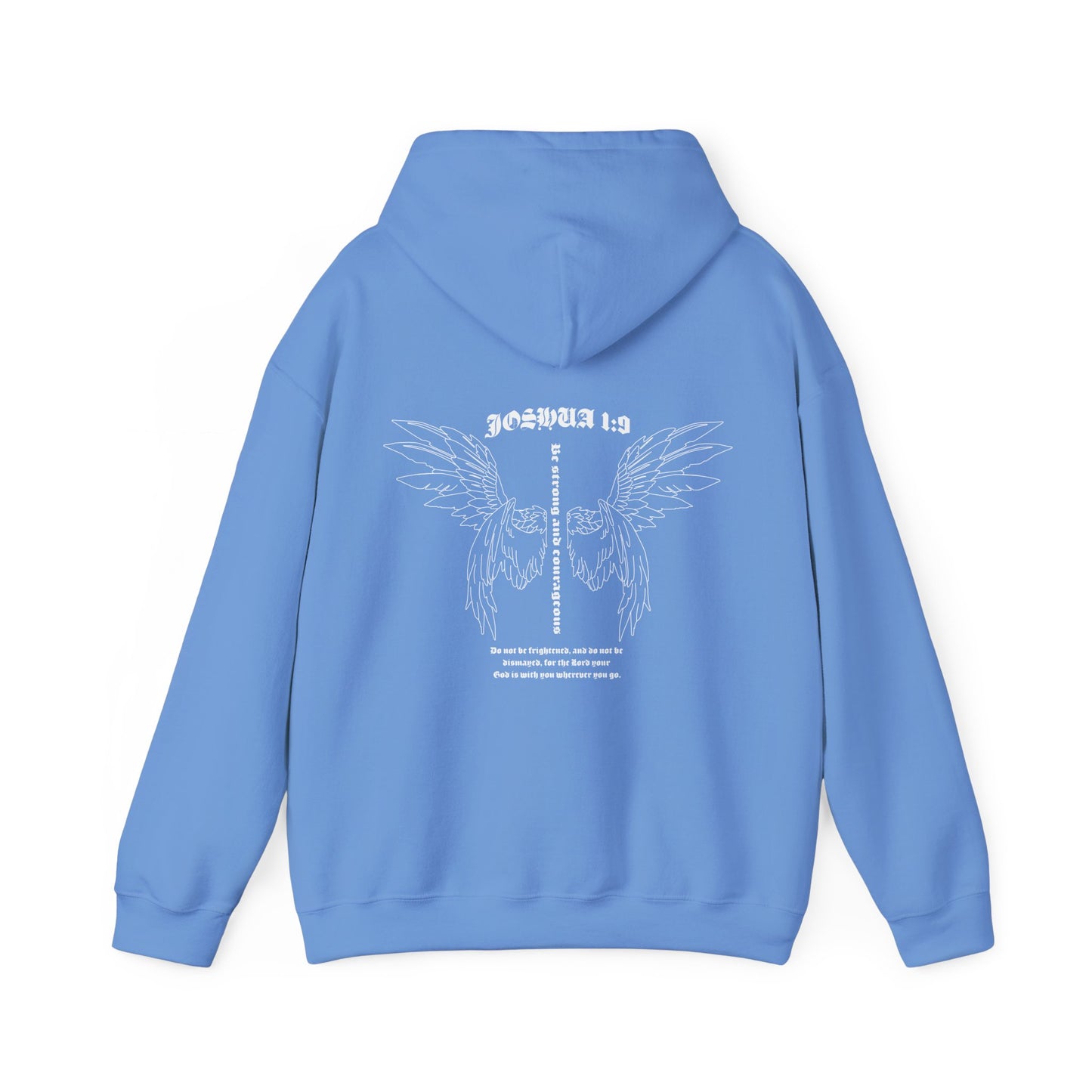 joshua 1:9 premium hoodie