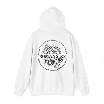 Christian Hoodie Romans 5:8