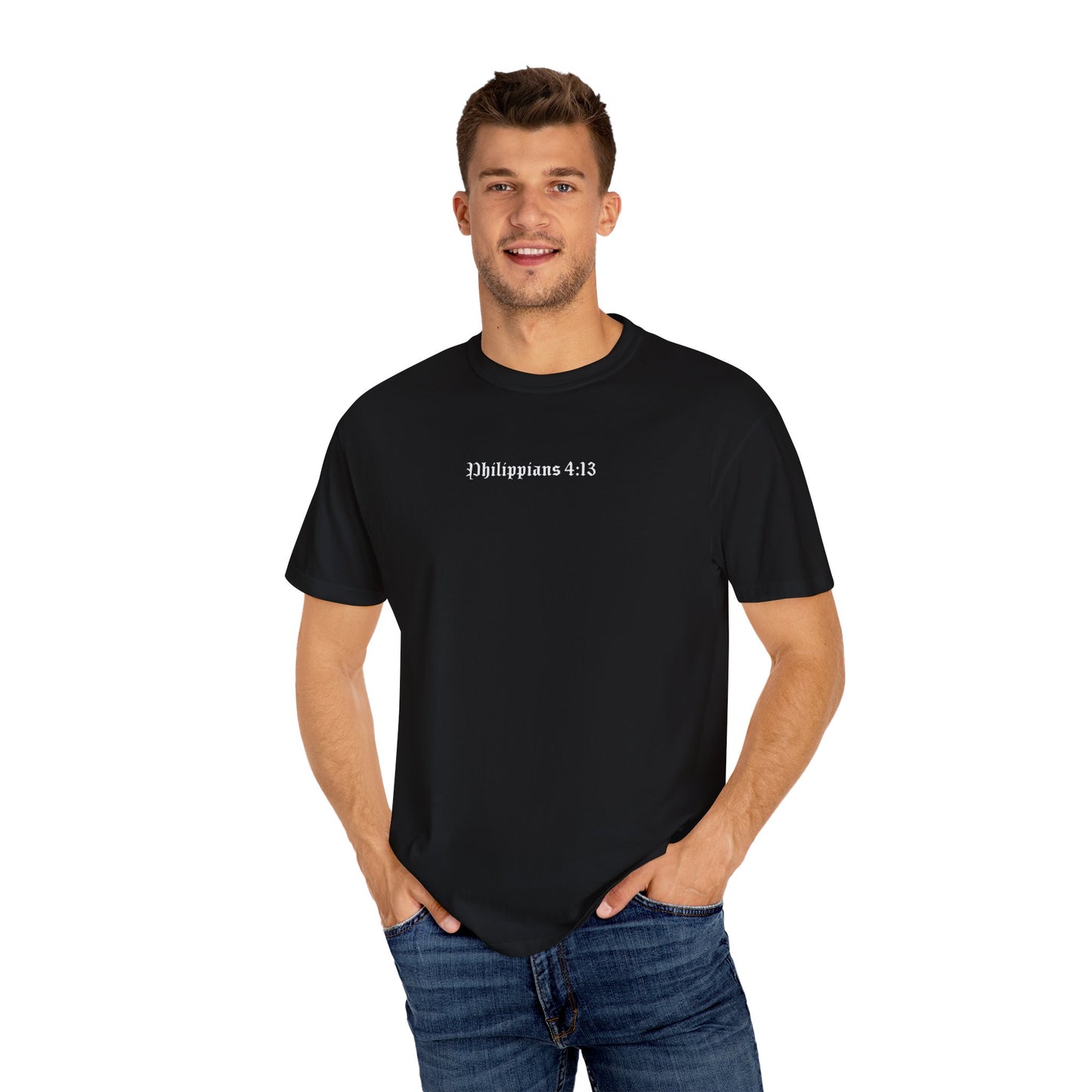 christian philippians 4:13 t-shirt