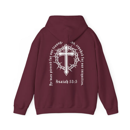 Christian Isaiah 53:5 Hoodie