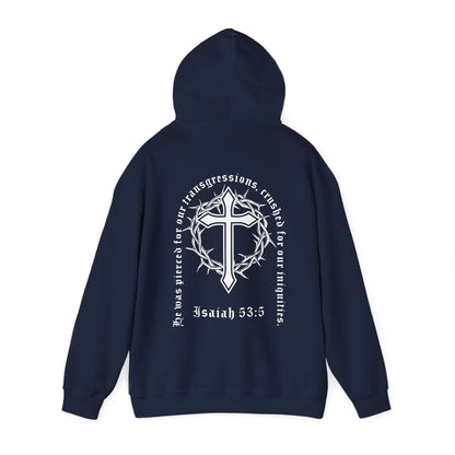 Christian Isaiah 53:5 Hoodie