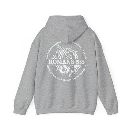 Christian Hoodie Romans 5:8