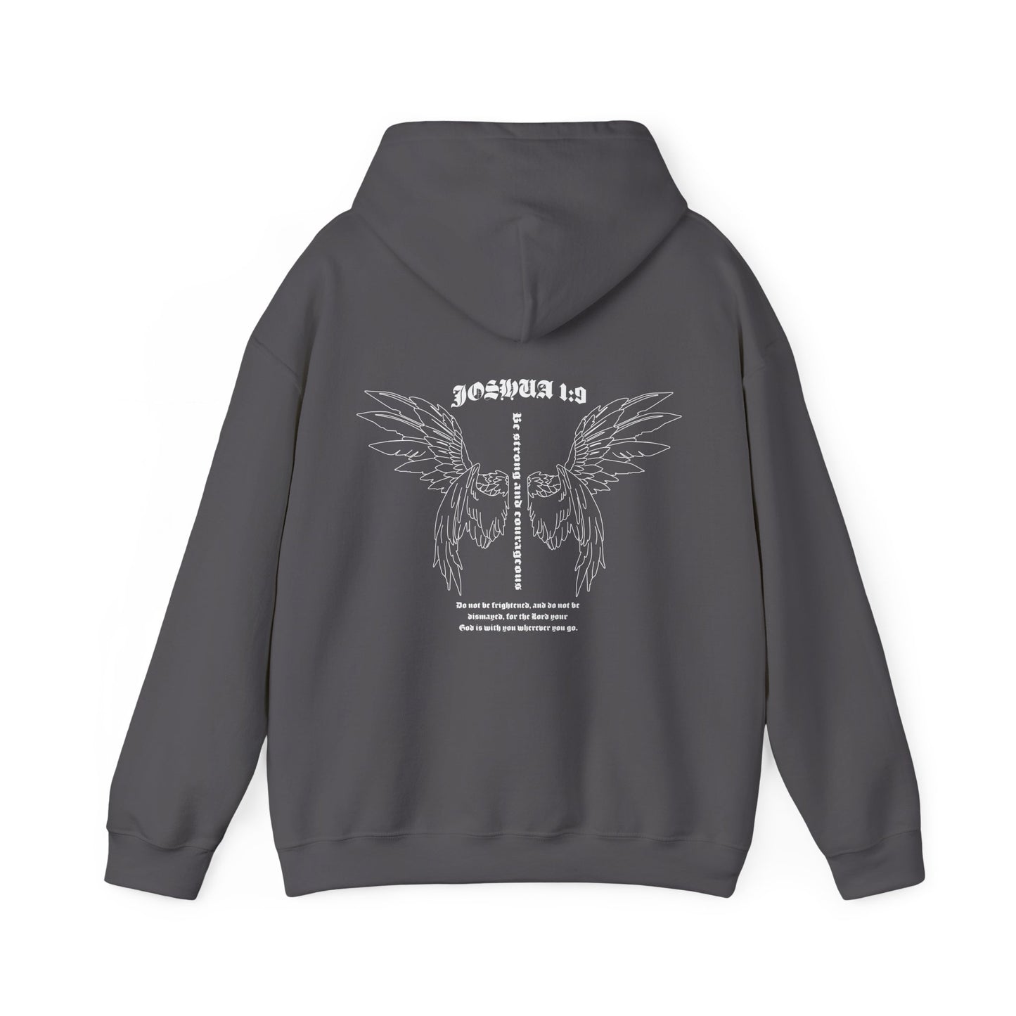 joshua 1:9 premium hoodie