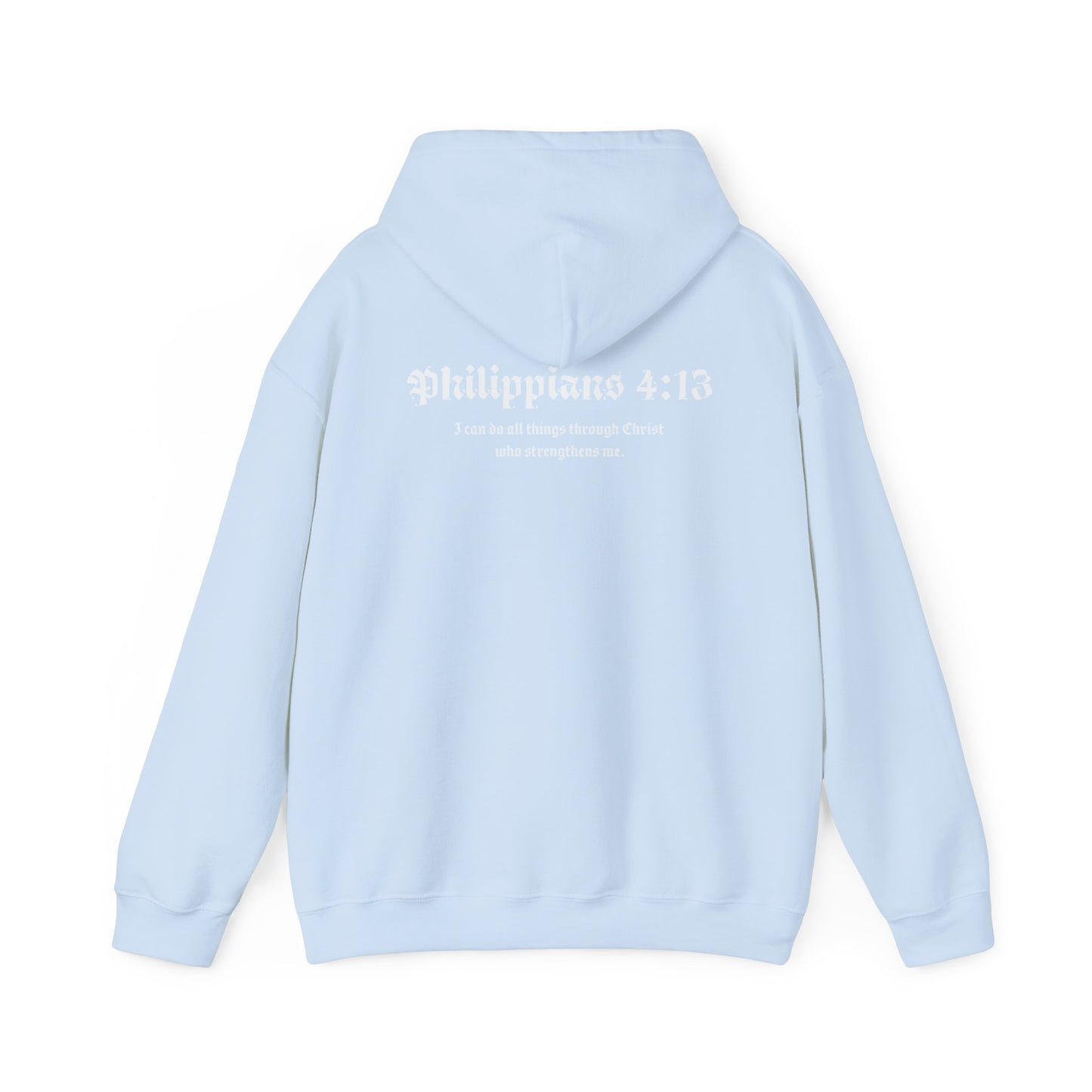 philippians 4:13 hoodie