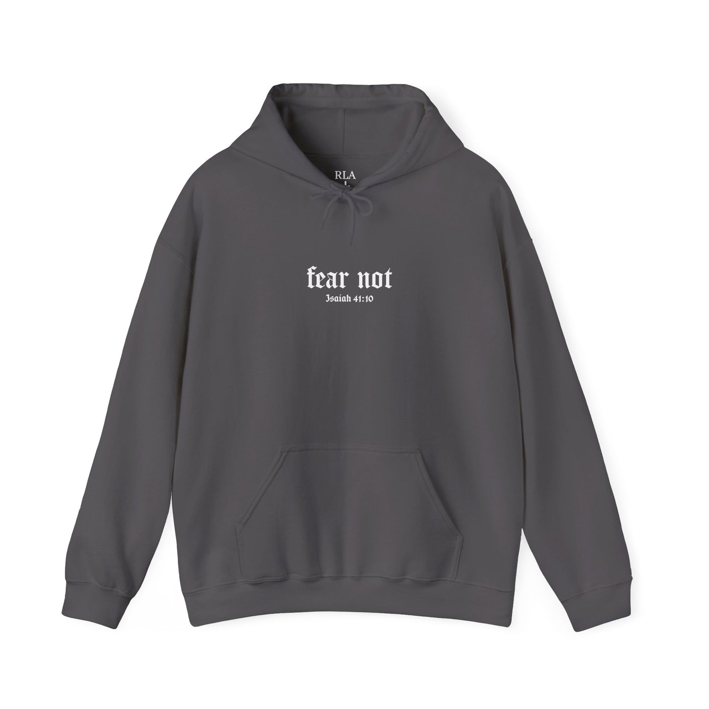 christian hoodie - fear not | isaiah 41:10