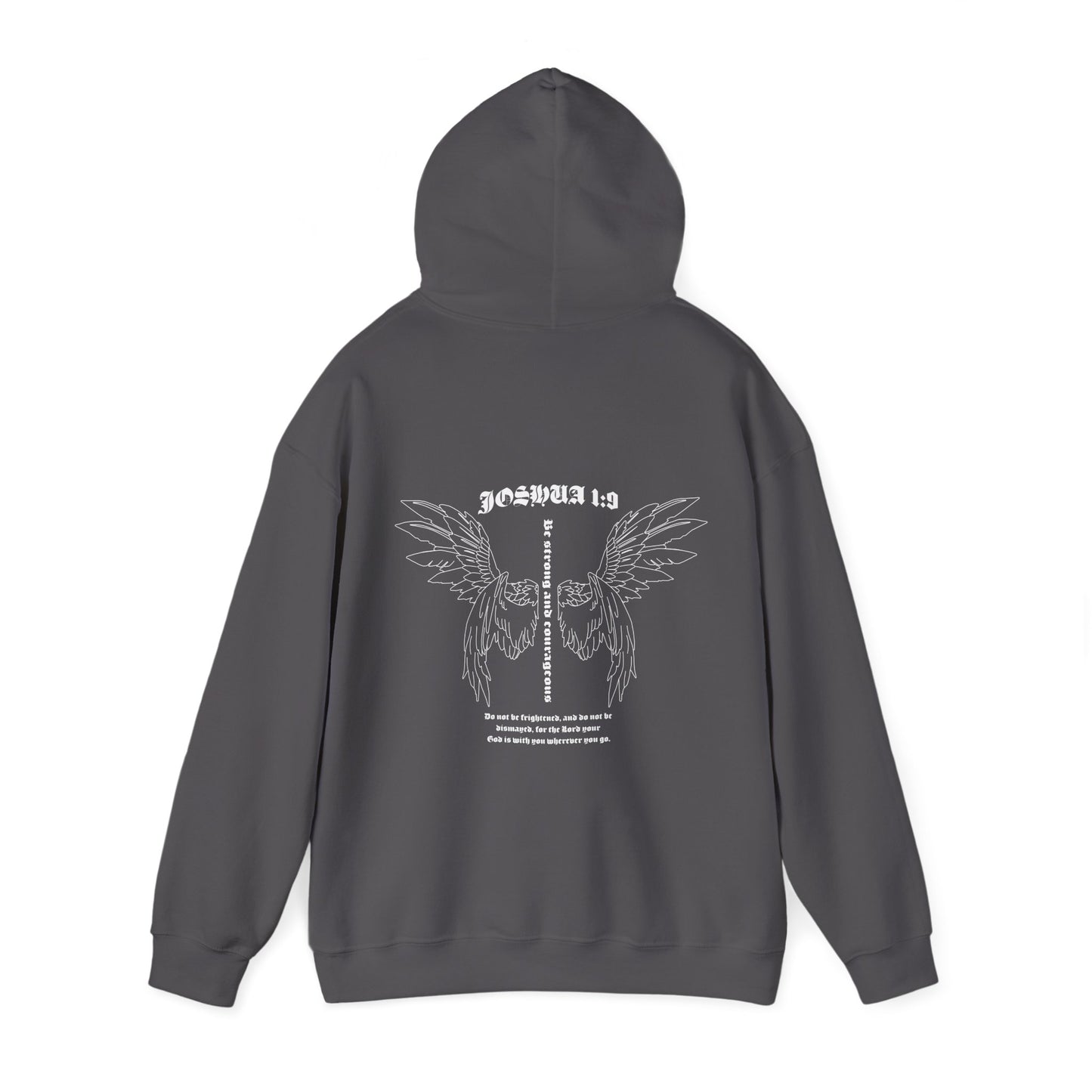 joshua 1:9 premium hoodie