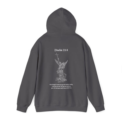 Christian Archangel Hoodie - Psalm 23:4