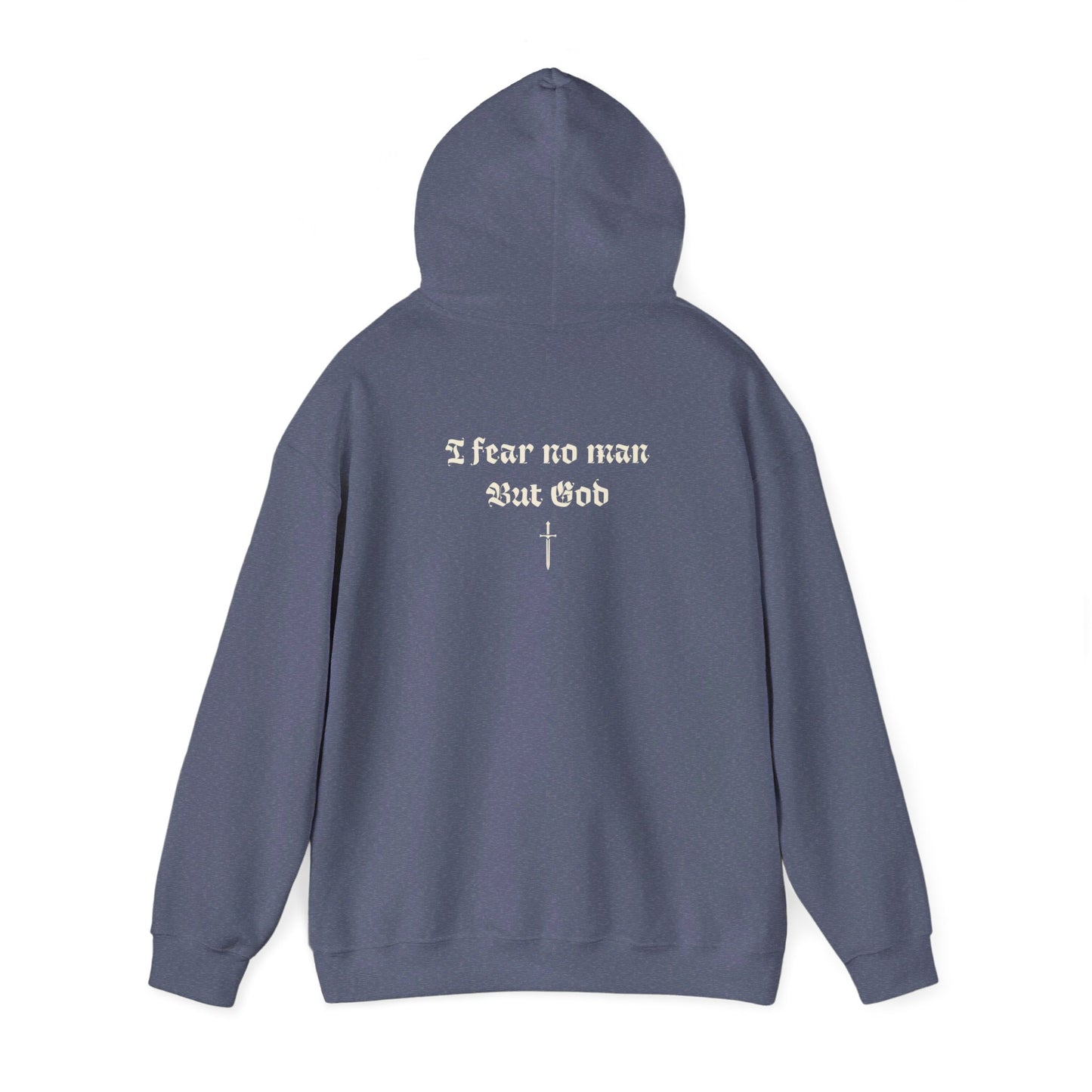 fear no man hoodie - renewed life apparel