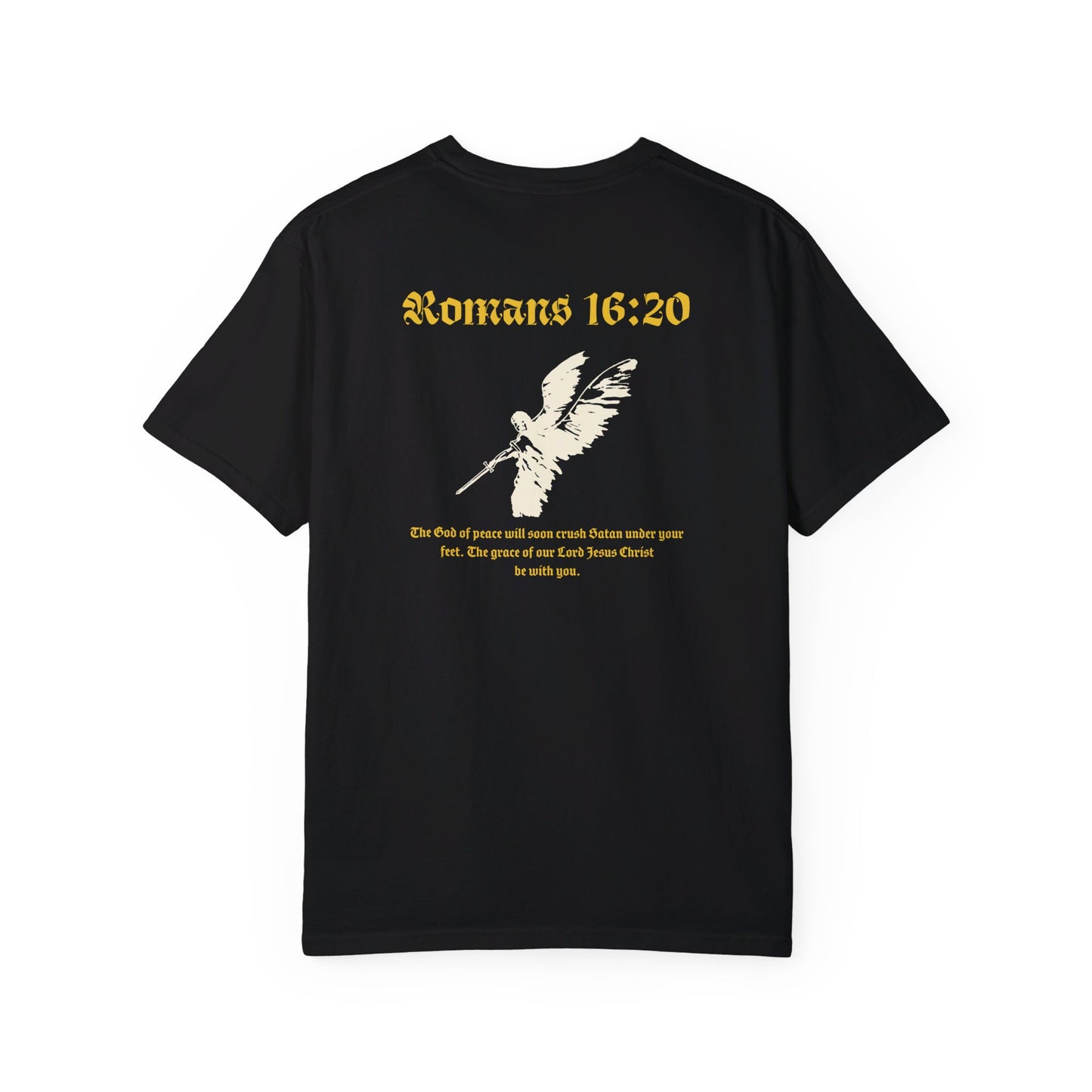 romans 16:20 t-shirt - renewed life apparel