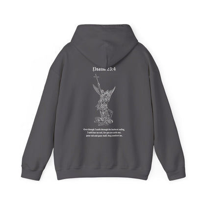 Christian Archangel Hoodie - Psalm 23:4