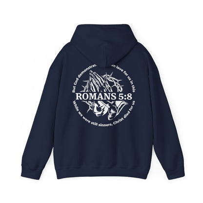 Christian Hoodie Romans 5:8