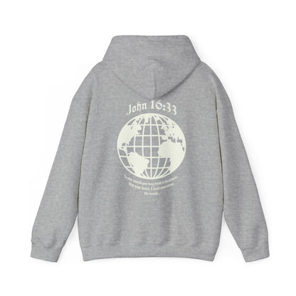 Christian Hoodie - John 16:33 Bible Verse