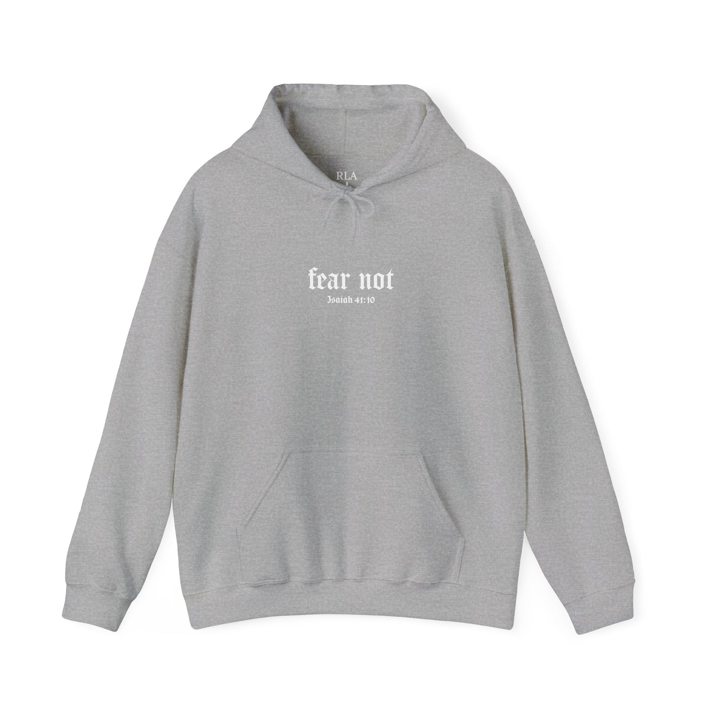 christian hoodie - fear not | isaiah 41:10