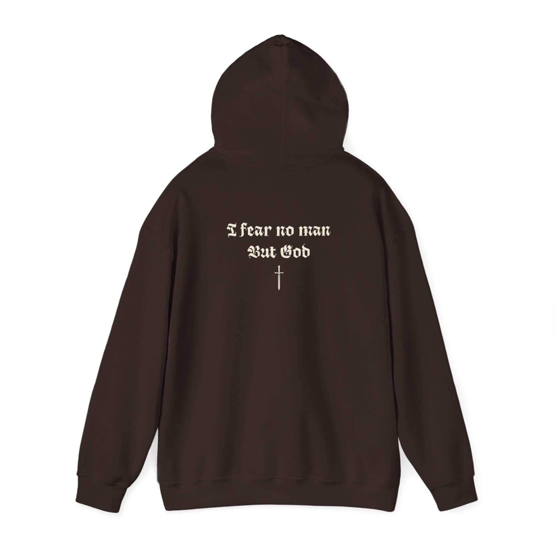 Fear no Man Hoodie - Renewed Life Apparel