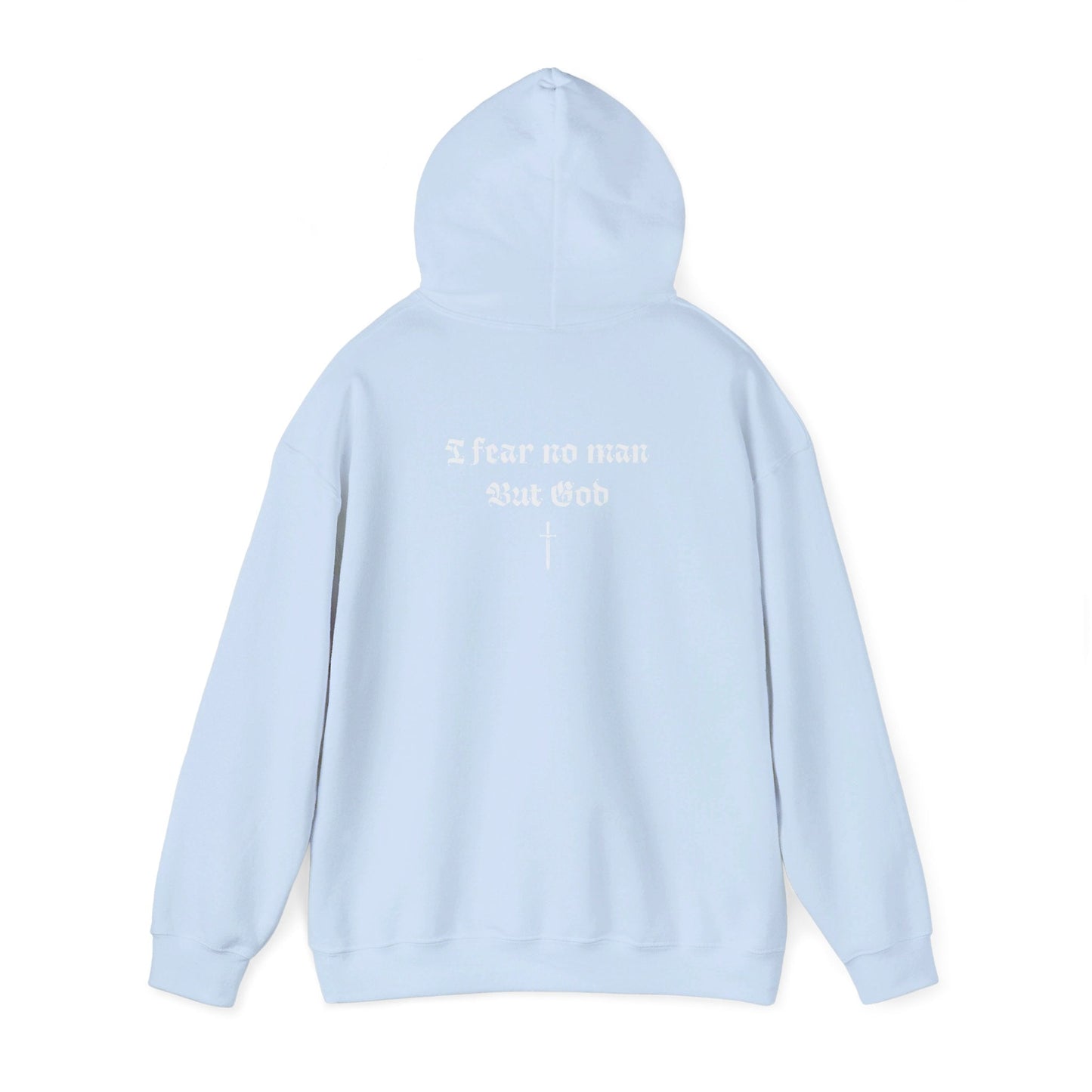 fear no man hoodie - renewed life apparel