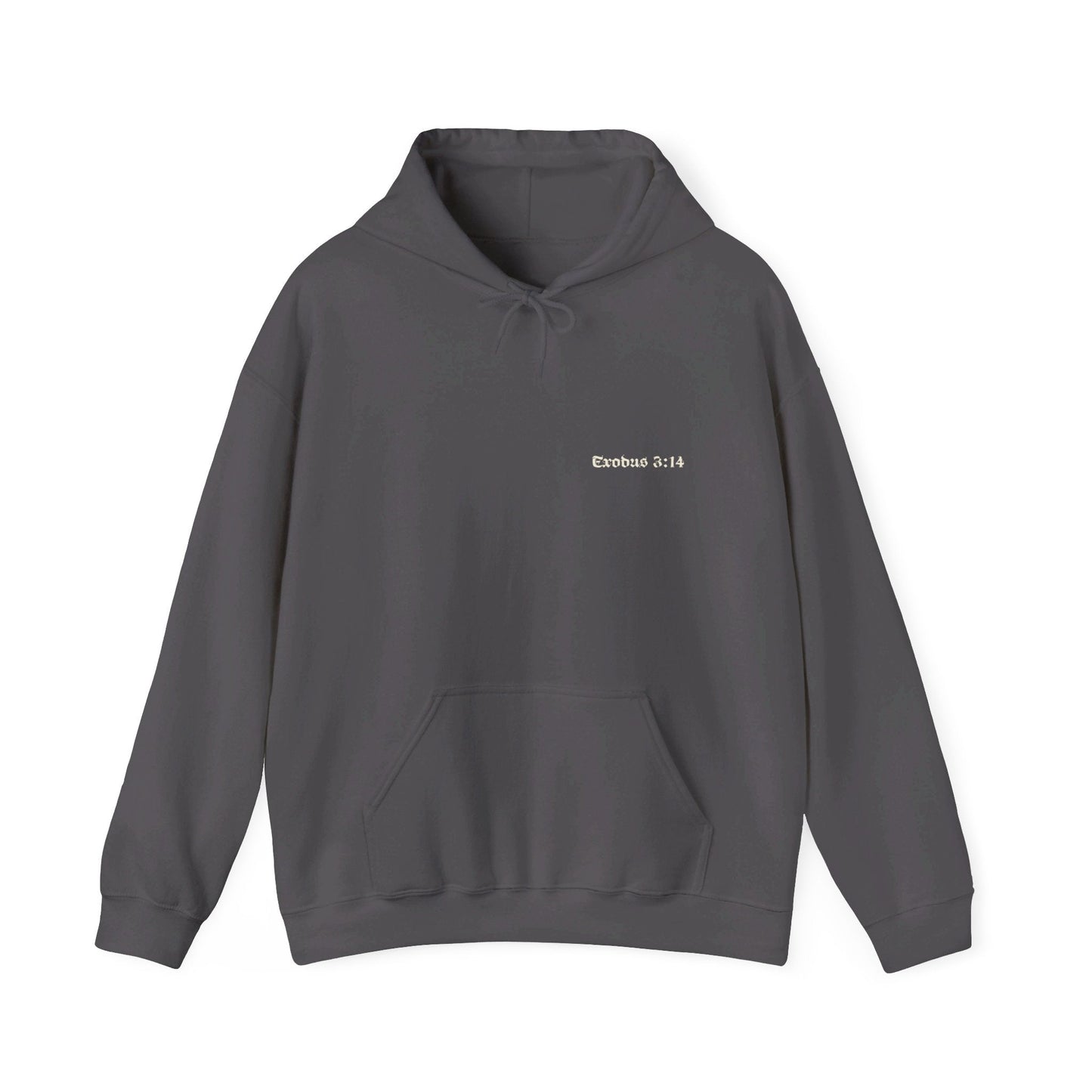 i am who i am exodus 3:14 hoodie - renewed life apparel