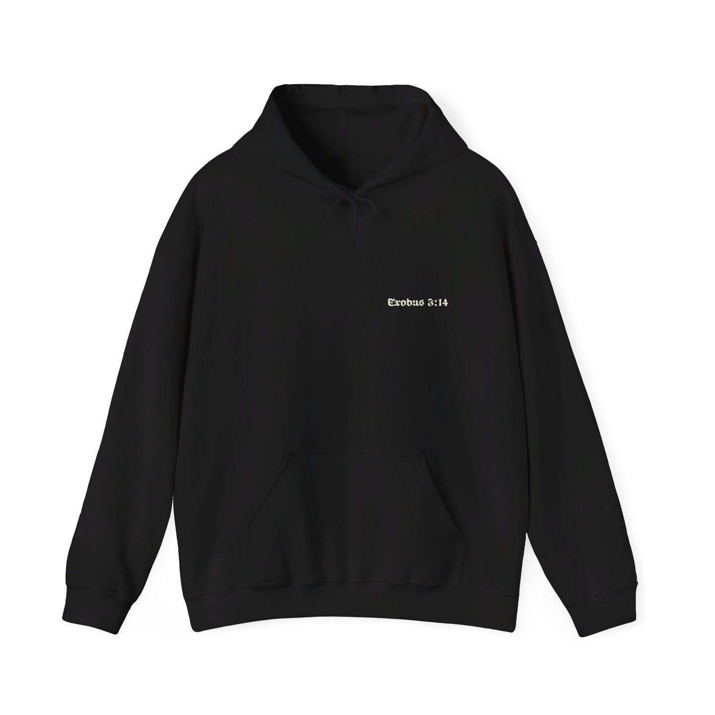 i am who i am exodus 3:14 hoodie - renewed life apparel