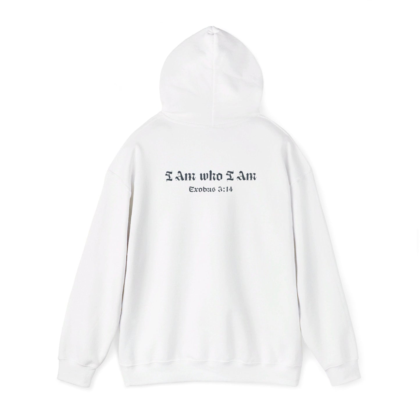 i am who i am exodus 3:14 hoodie - renewed life apparel