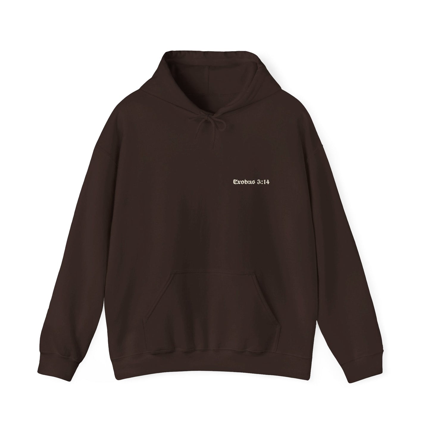 i am who i am exodus 3:14 hoodie - renewed life apparel