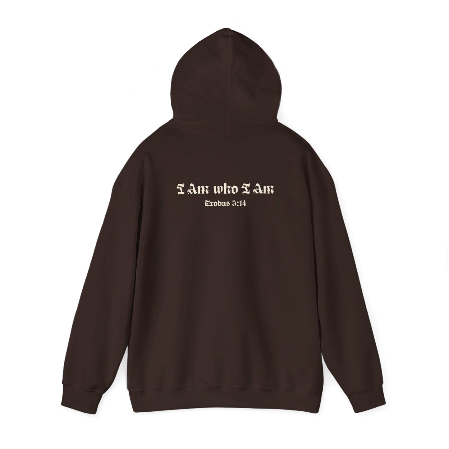 i am who i am exodus 3:14 hoodie - renewed life apparel