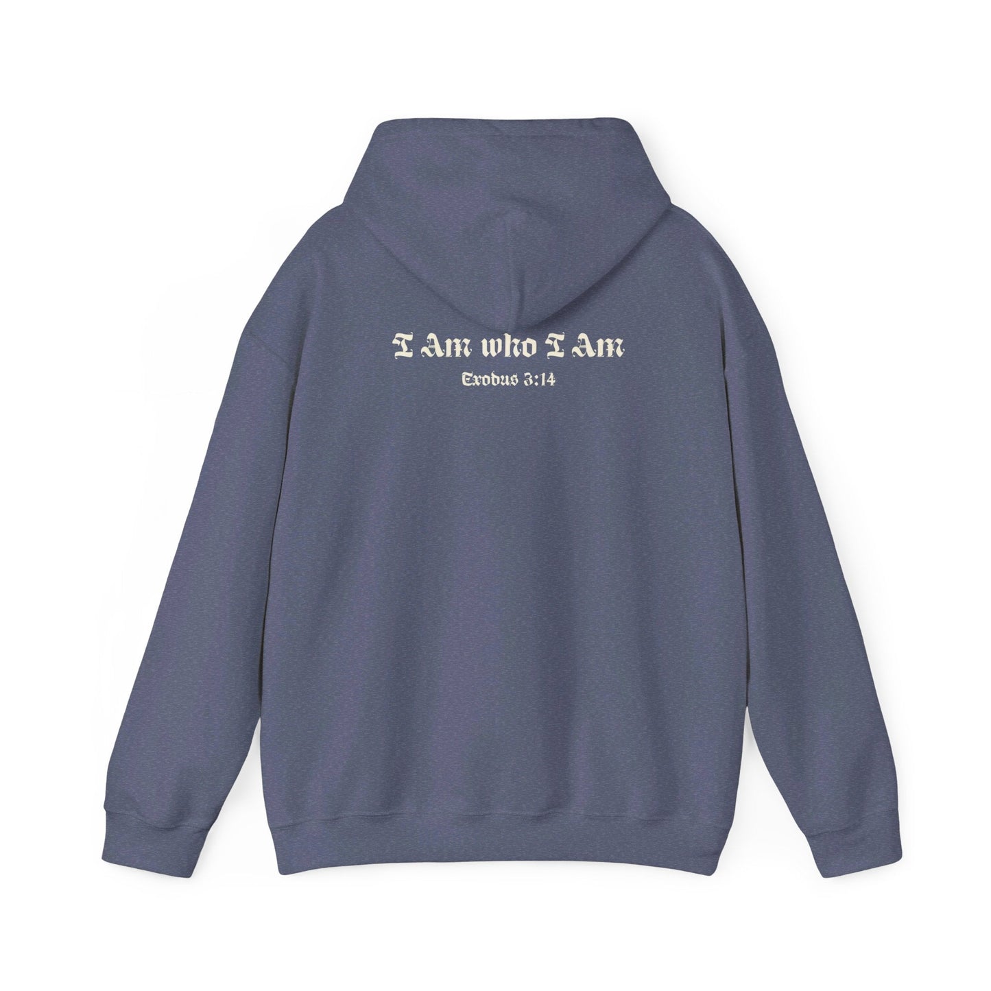 i am who i am exodus 3:14 hoodie - renewed life apparel