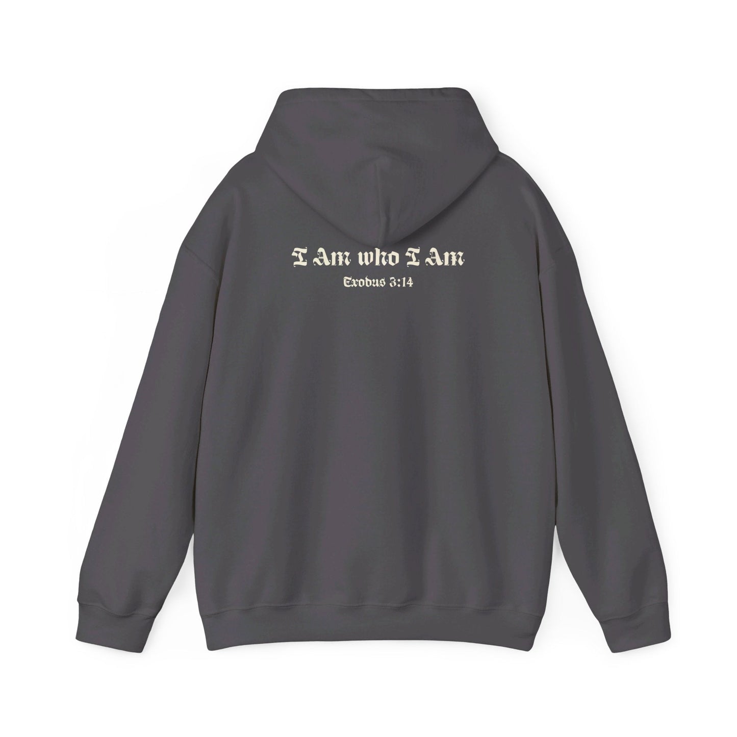 i am who i am exodus 3:14 hoodie - renewed life apparel