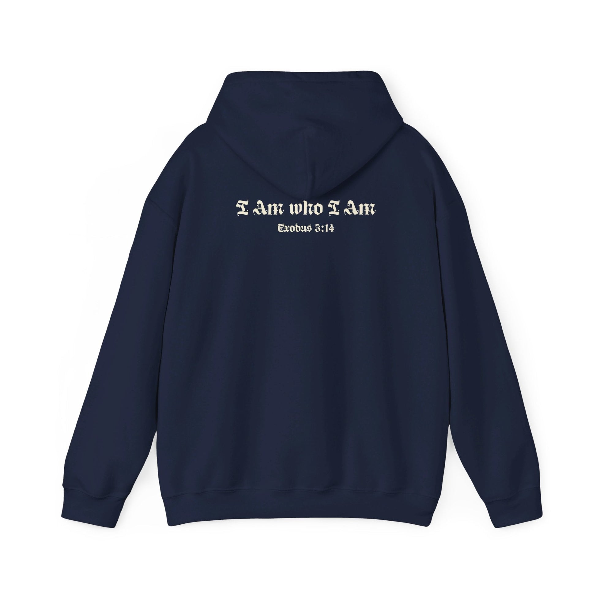 I Am who I Am Exodus 3:14 Hoodie - Renewed Life Apparel