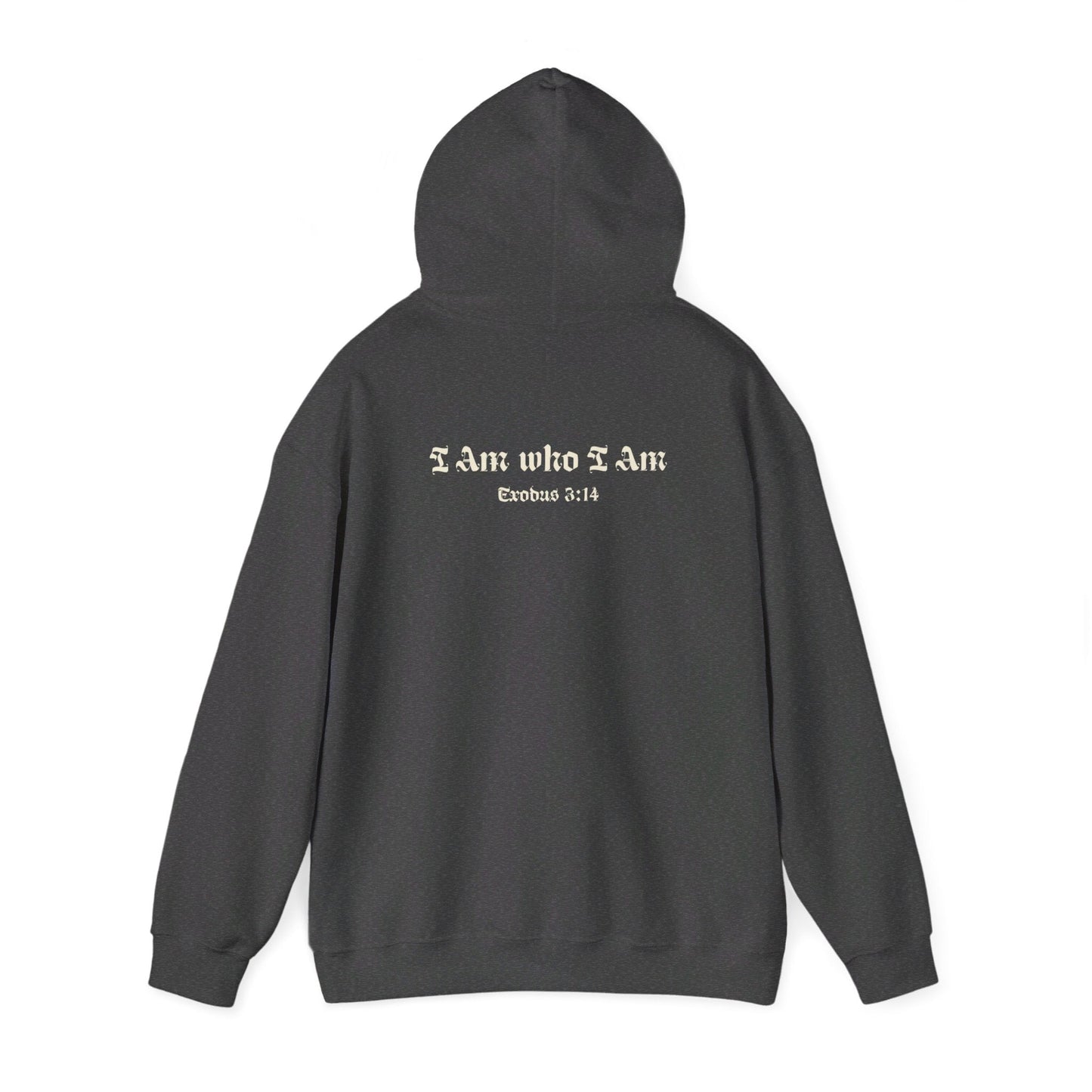 i am who i am exodus 3:14 hoodie - renewed life apparel