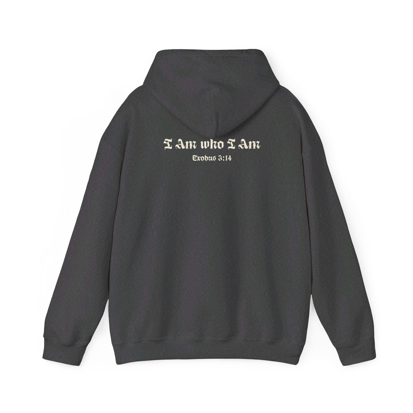 i am who i am exodus 3:14 hoodie - renewed life apparel