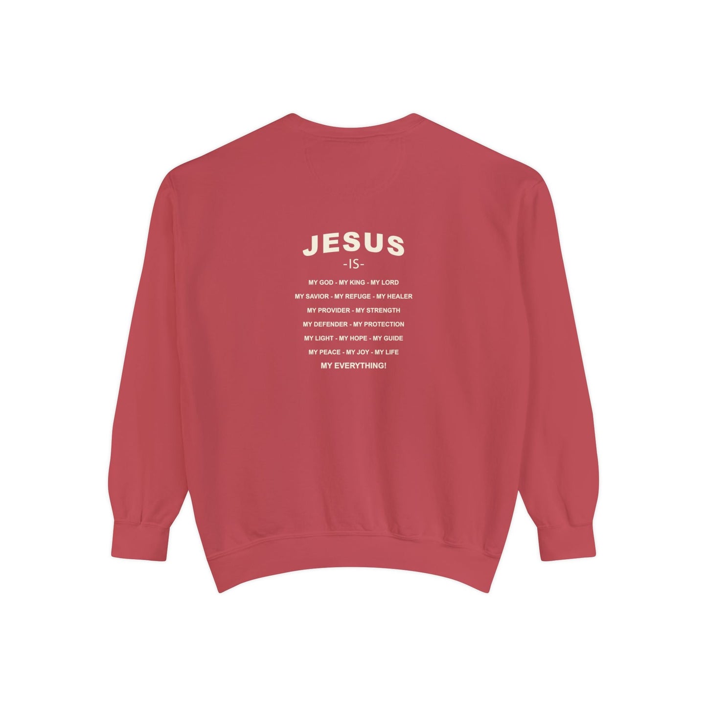 jesus is my everything crewneck - renewed life apparel