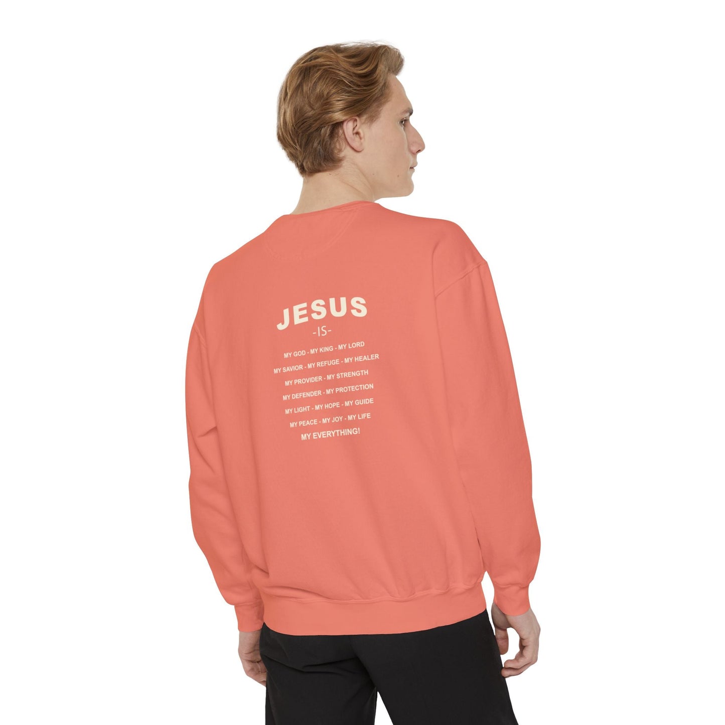 jesus is my everything crewneck - renewed life apparel