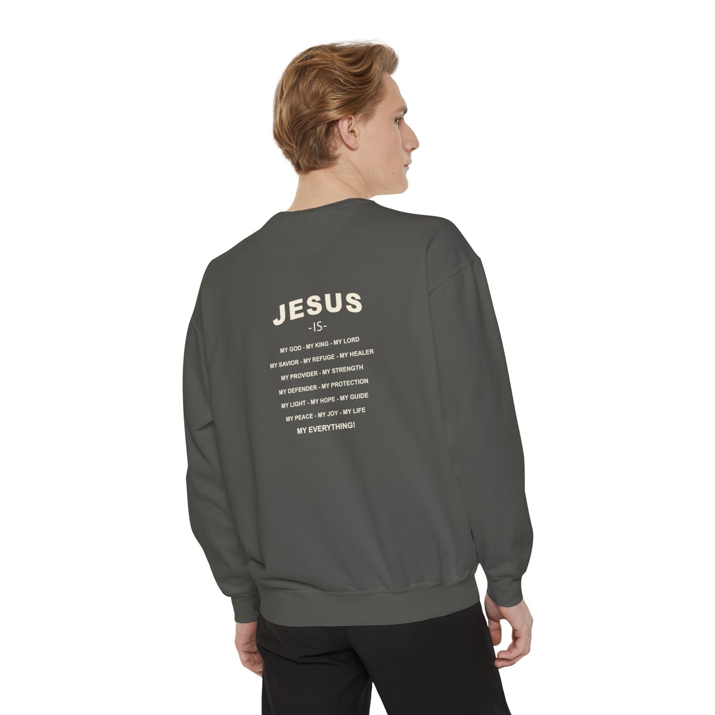 jesus is my everything crewneck - renewed life apparel