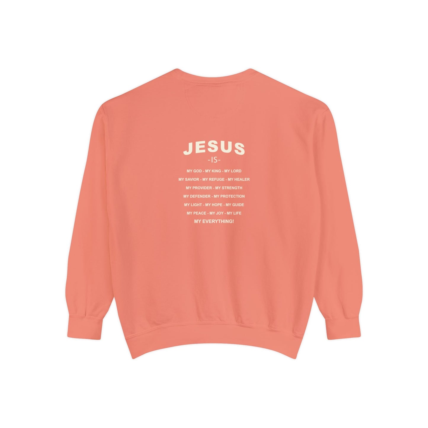 jesus is my everything crewneck - renewed life apparel