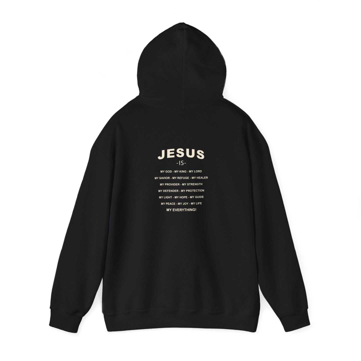 jesus is my everything hoodie - renewed life apparel