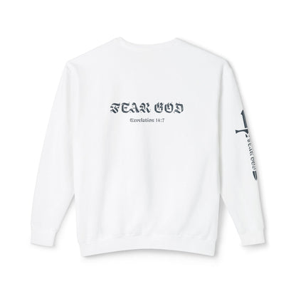 Limited Fear of God Revelation 14:7 Crewneck - Renewed Life Apparel