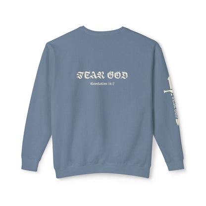 Limited Fear of God Revelation 14:7 Crewneck - Renewed Life Apparel