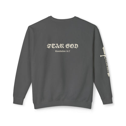 Limited Fear of God Revelation 14:7 Crewneck - Renewed Life Apparel