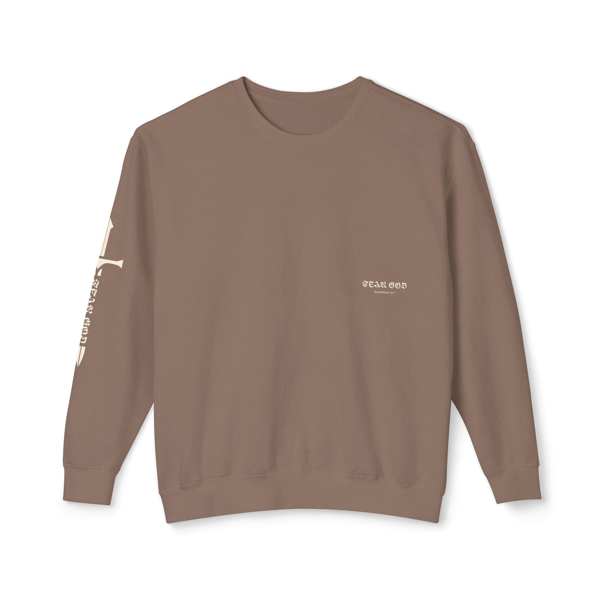 Limited Fear of God Revelation 14:7 Crewneck - Renewed Life Apparel